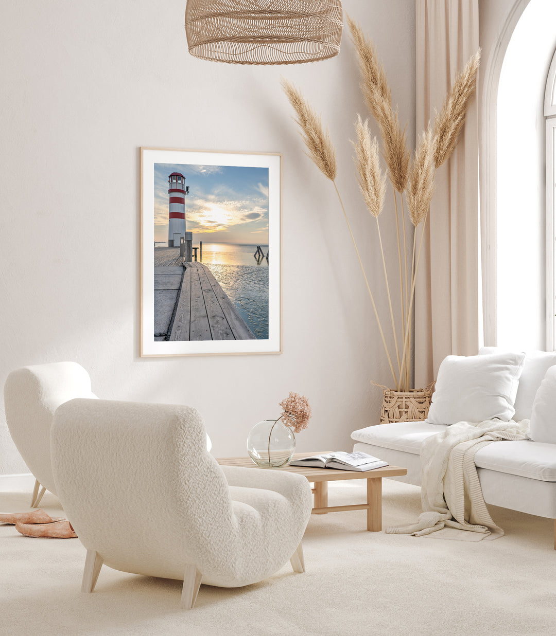 Winter Lighthouse | Fine Art Photography Print