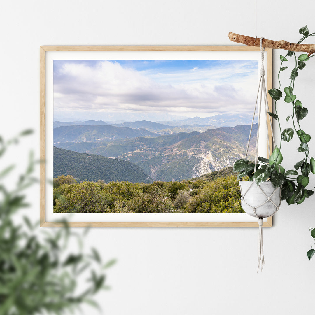 Griechische Berge | Fine Art Print