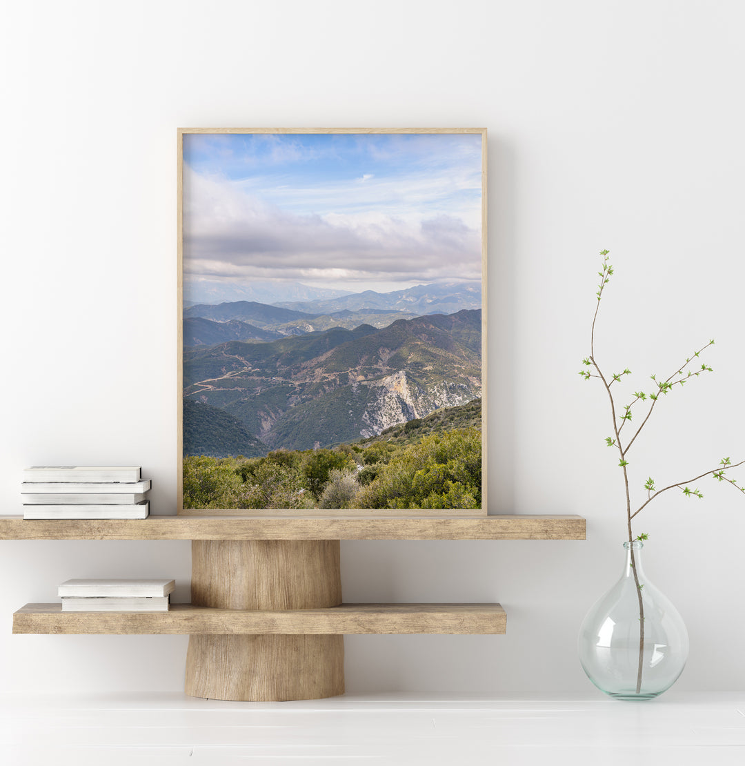Griechische Berge Epirus | Fine Art Poster Print