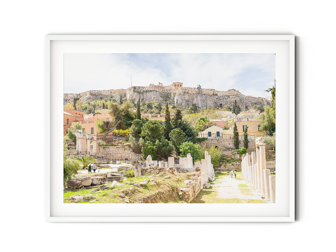 Blick auf die Akropolis | Fine Art Print