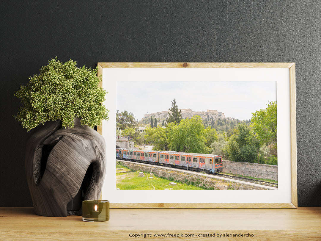 Athens Metro Train | Fine Art Photography Print