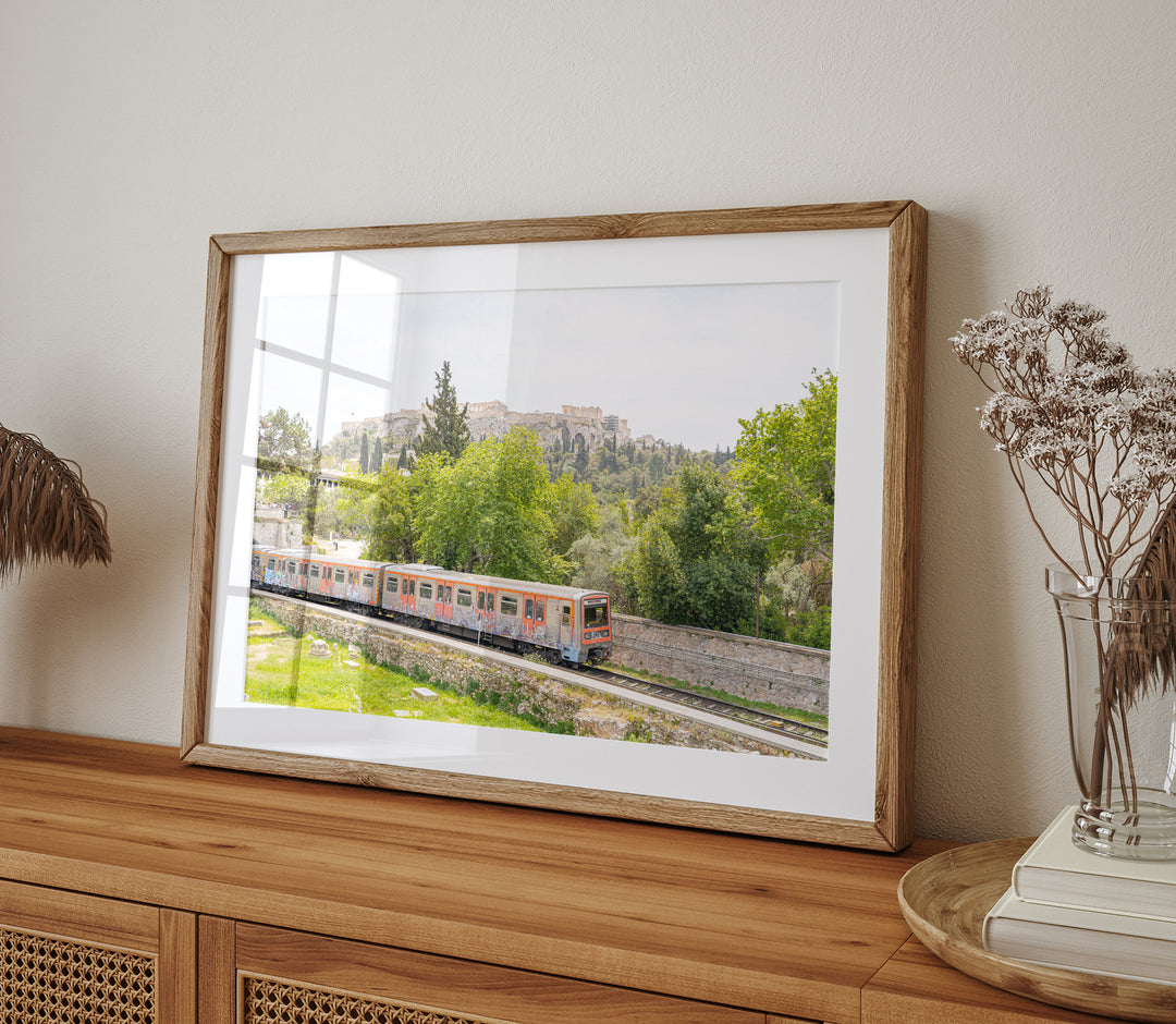 Athens Metro Train | Fine Art Photography Print