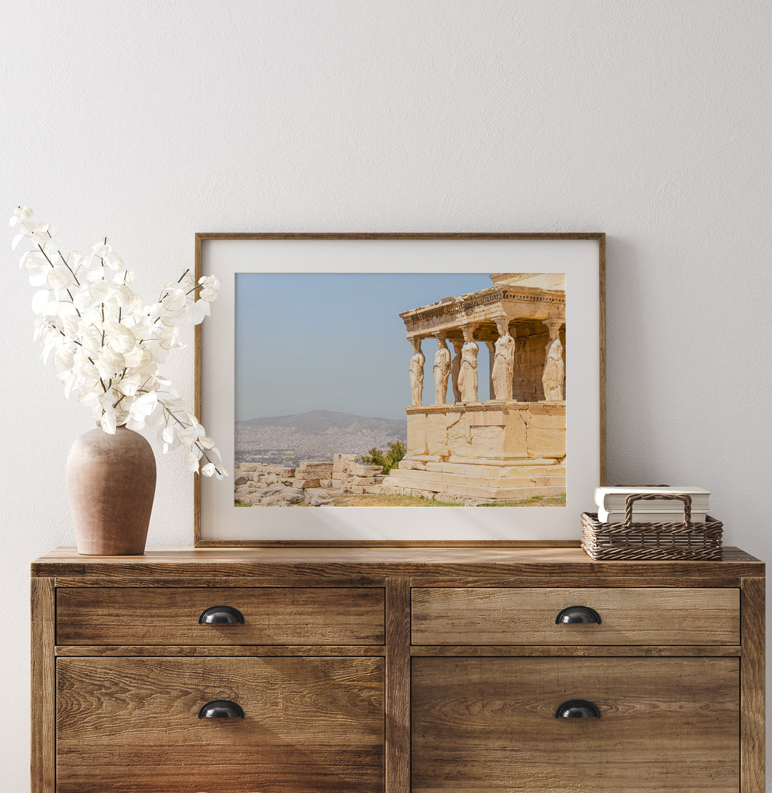 Erechtheion Tempel Akropolis | Fine Art Poster Print