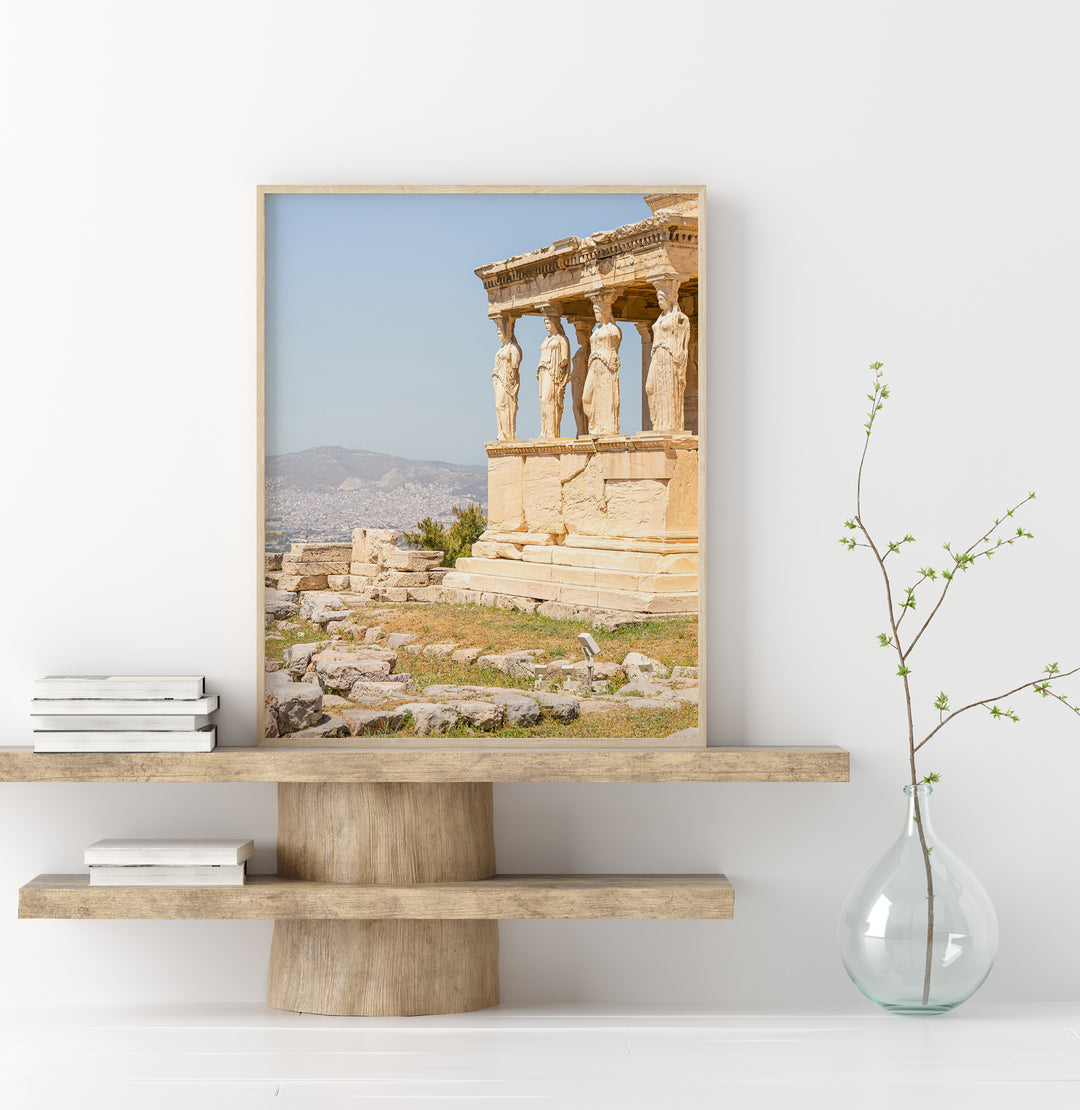 Erechtheion Tempel Akropolis II | Fine Art Poster Print
