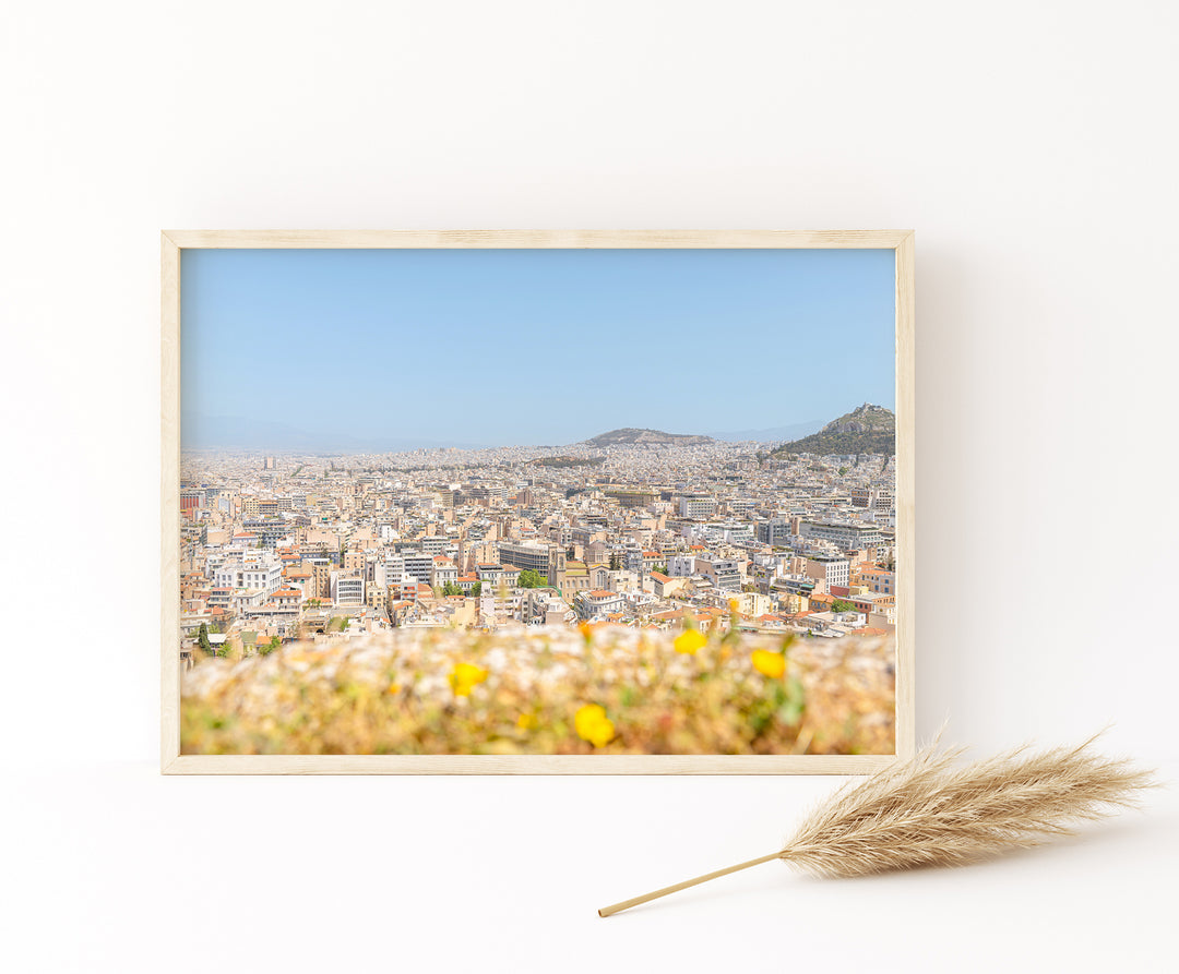 Aerial View Athens III | Fine Art Photography Print