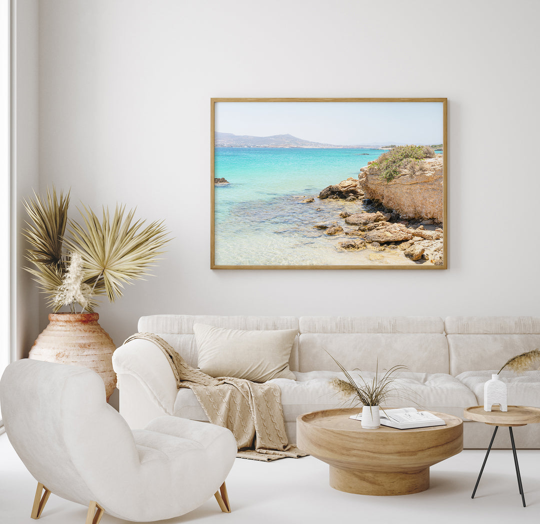 Küste von Paros | Fine Art Poster Print