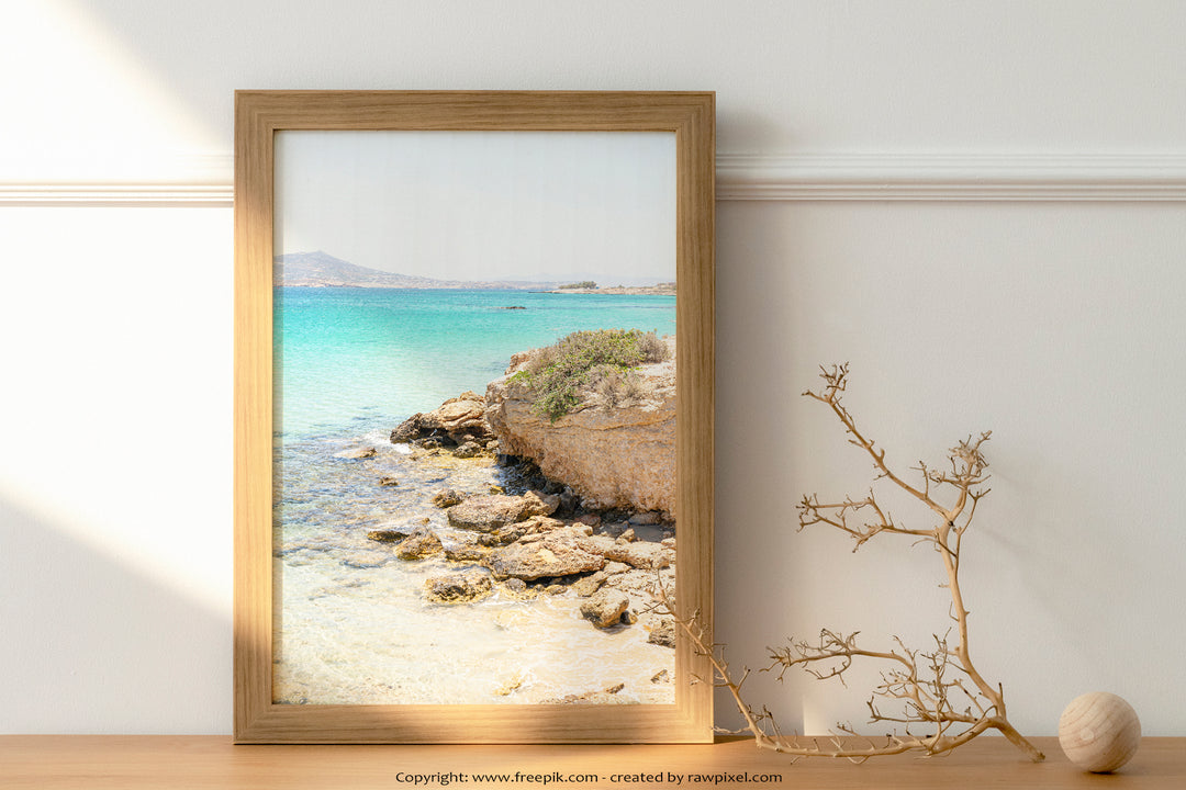 Griechische Küstenlandschaft | Fine Art Print