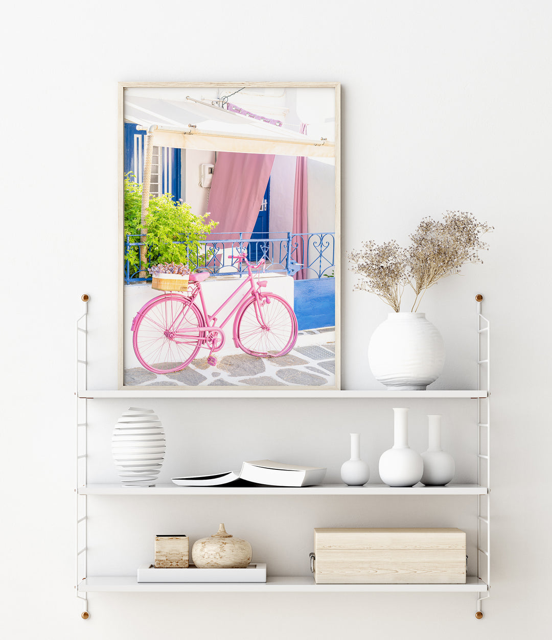 Rosa Fahrrad | Fine Art Poster Print