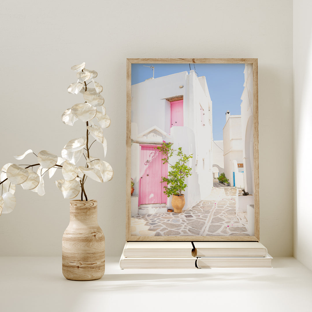 Paros Pink Door | Fine Art Photography Print
