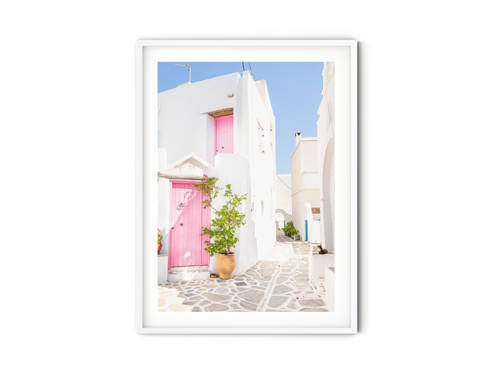 Paros Pink Door | Fine Art Photography Print