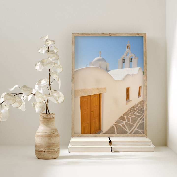 Griechische Inseln Kirche | Fine Art Print