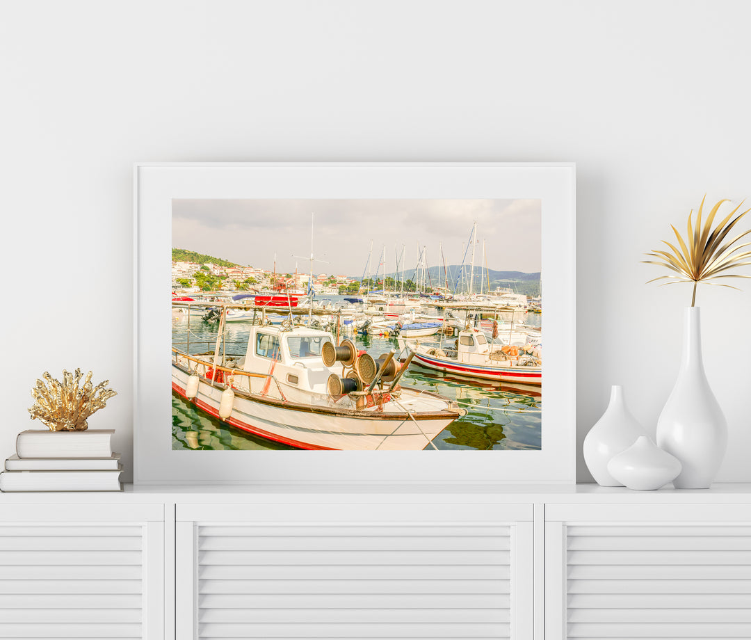 Greek Fishing Boats | Fine Art Photography Print