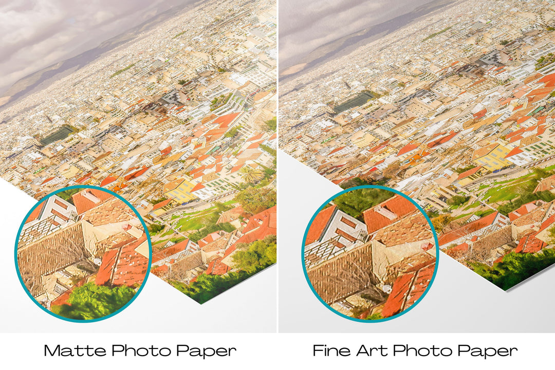 Panoramablick über Athen I | Fine Art Print