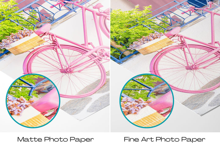 Pink Bike | Fine Art Photography Print