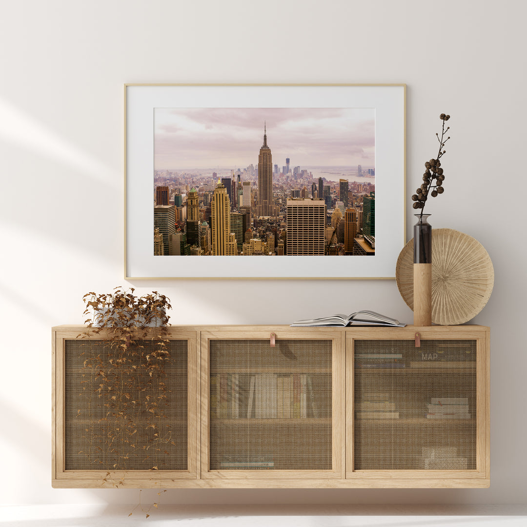 New York Skyline I | Fine Art Poster Print